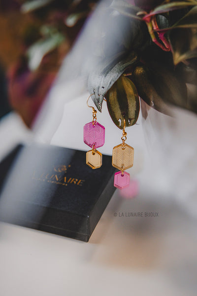 Boucles d'oreilles | Rosa