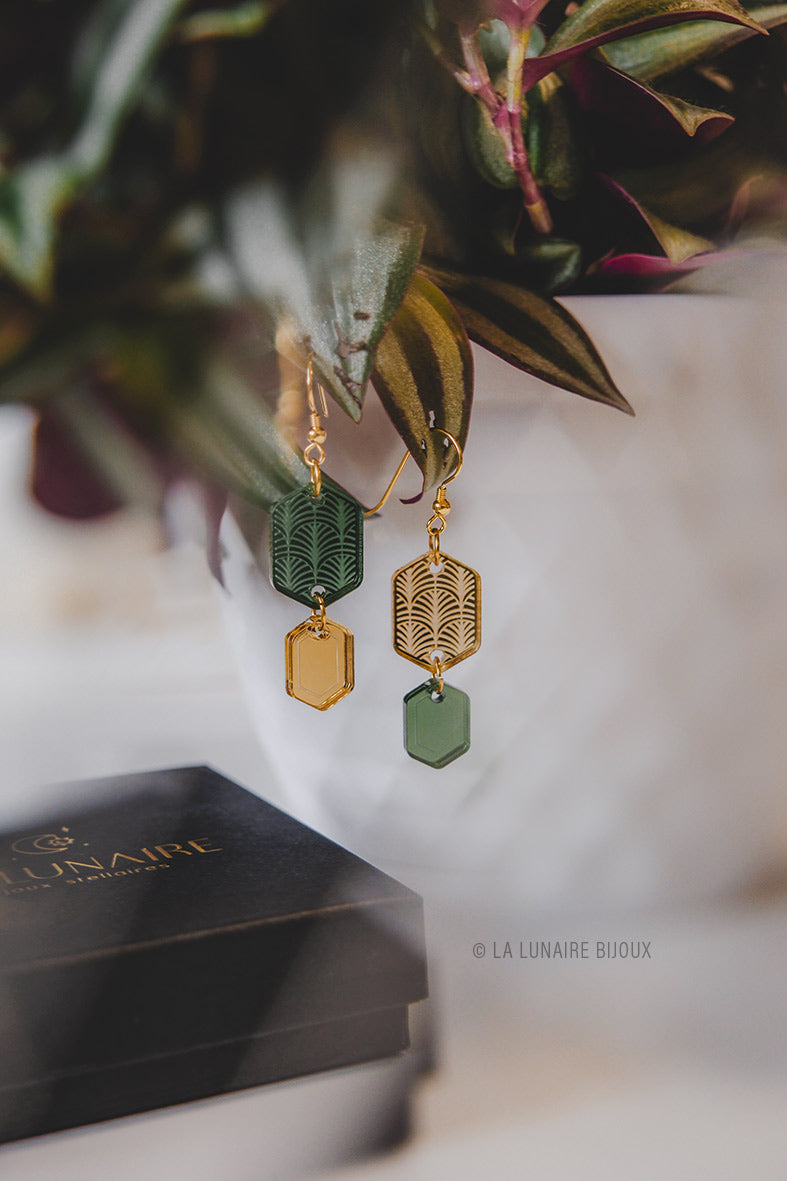 Boucles d'oreilles | Rosa