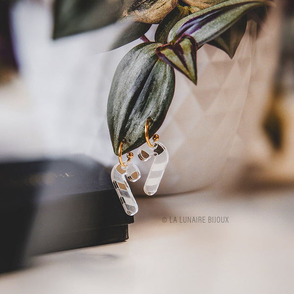 Boucles d'oreilles | Sucre d'orge