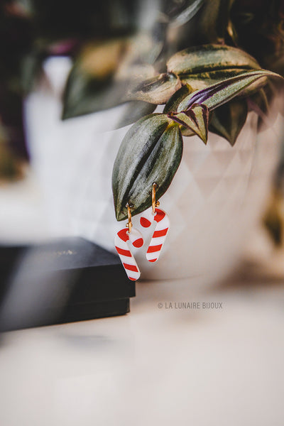 Boucles d'oreilles | Sucre d'orge