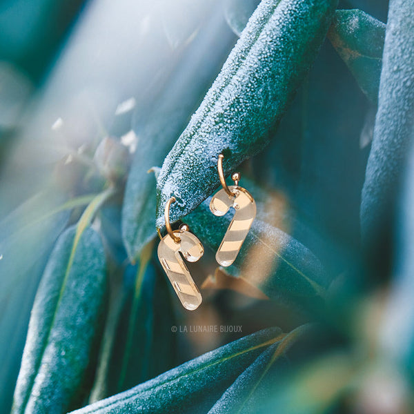 Boucles d'oreilles | Sucre d'orge