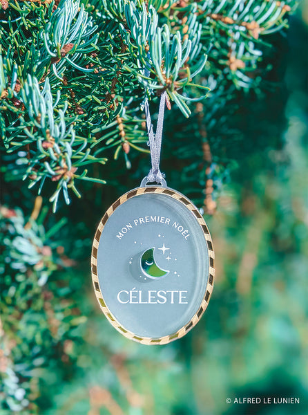Boule de Noël “Mon premier Noël” | Lune