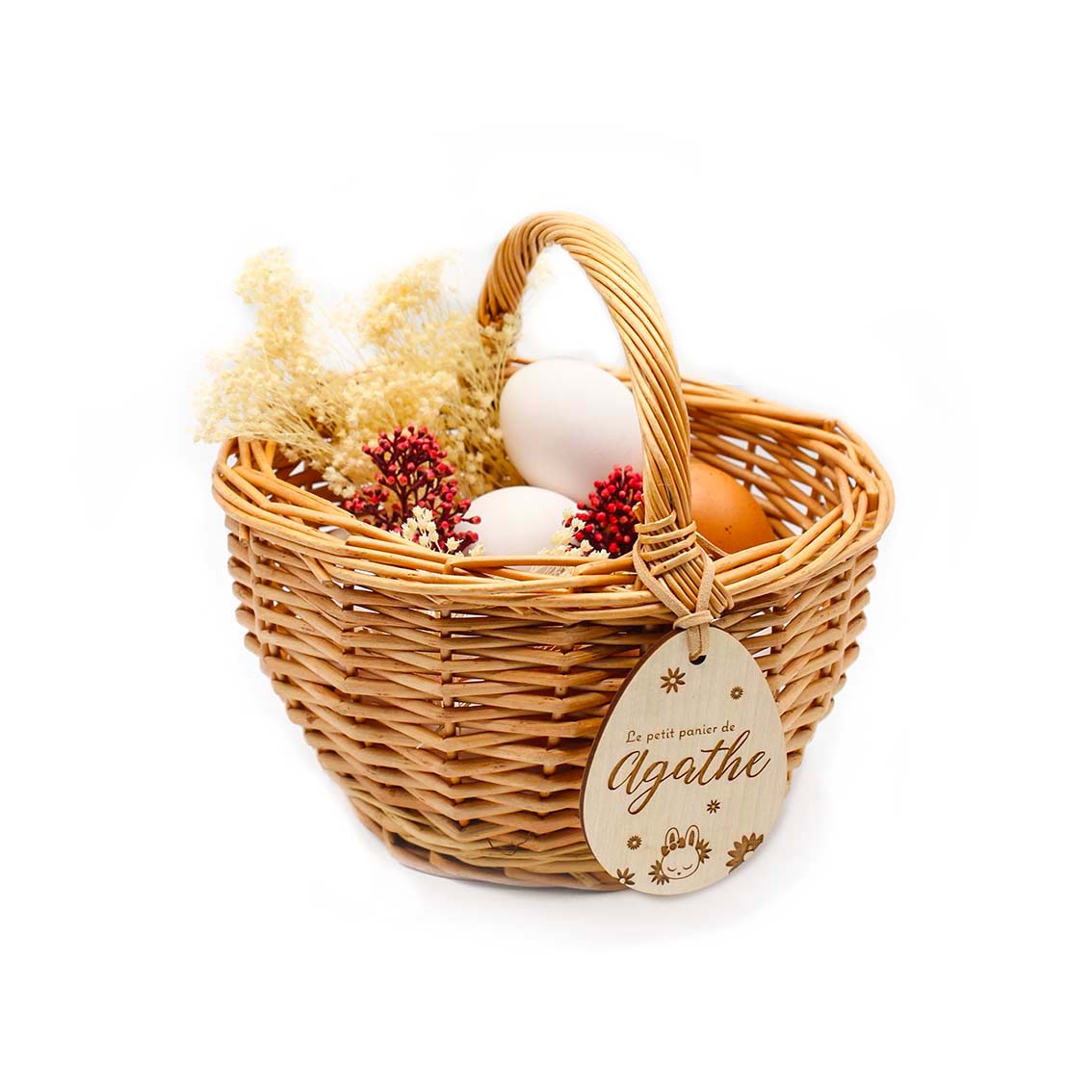Nominette de Pâques | Mon petit oeuf (avec ou sans panier)
