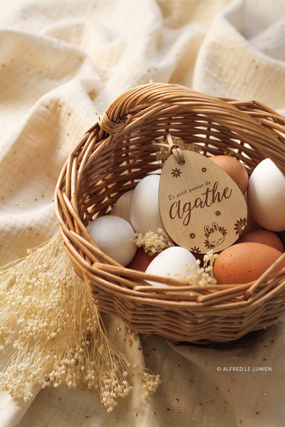 Nominette de Pâques | Mon petit oeuf (avec ou sans panier)