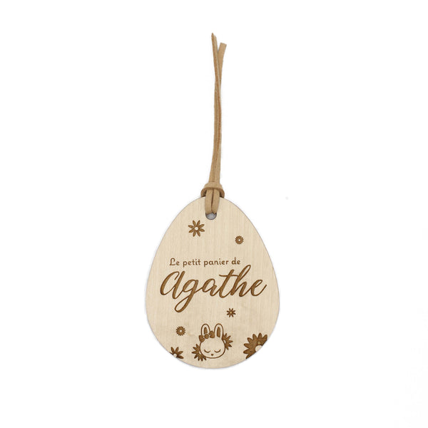 Nominette de Pâques | Mon petit oeuf (avec ou sans panier)