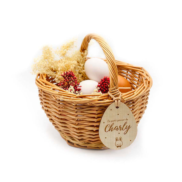 Nominette de Pâques | Mon petit oeuf (avec ou sans panier)