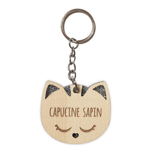 Nominette | Chat (bois & couleur)