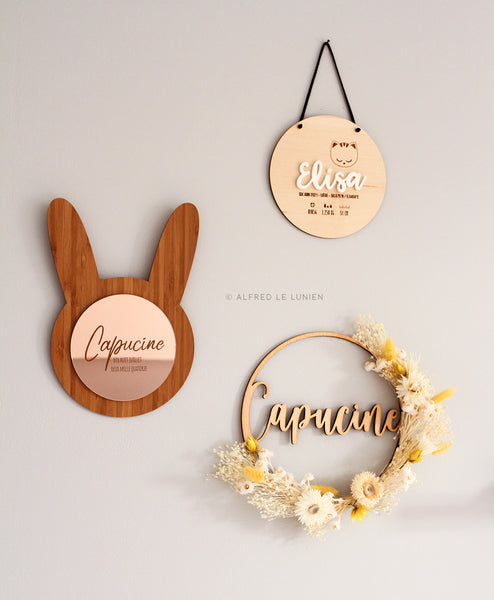 Miroir | Lapinou (personnalisable)